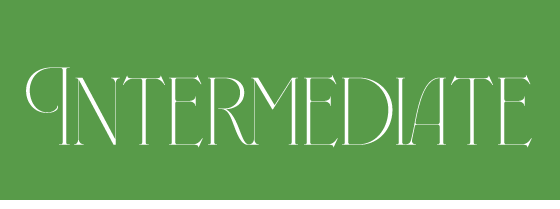 Green Medicine INTERMEDIATE